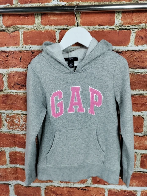 Girls Bundle Age 6-7 Years 100% Gap Logo Hoodie Jumper Sweater Jacket Kids 122Cm 3