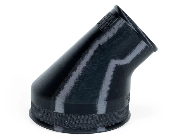Angled Reducer 4” to 2-1/2”, Connect Shop Vac to Dust Collection Port (4in to...