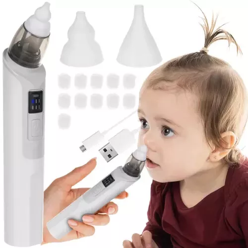 Elektrischer Baby Nasensauger Nase-Snot Reiniger Sauger Schleim Kinder Aspirator