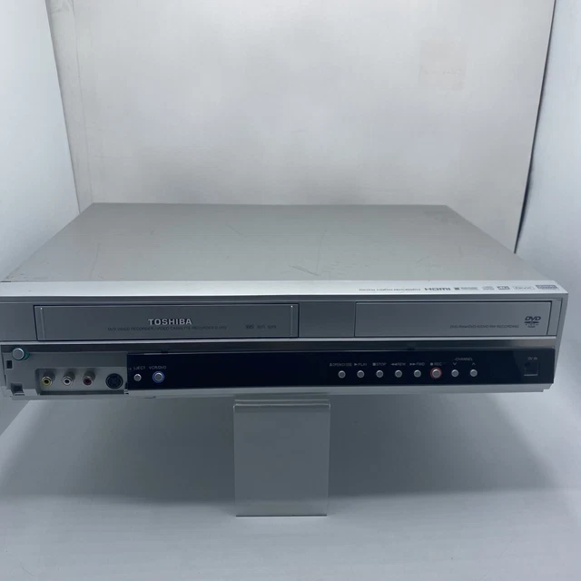 TOSHIBA DVR5SU VCR VHS DVD Recorder Combo Convert VHS to Digital DVD w/ HDMI EUR 94,72