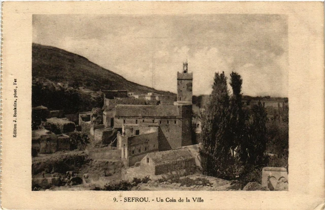 CPA AK Sefrou - Un Coin de la Ville MAROC (964220)