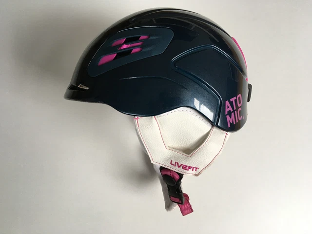 Skihelm, Atomic, Gr. S (53-56 cm), dunkelblau