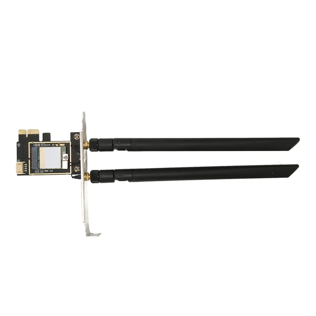 Carte WiFi PCIe RTL8822CE Double Bande 1200Mbps + Bluetooth 5.0 - Pour PC De Bureau, Compatible Windows/Linux