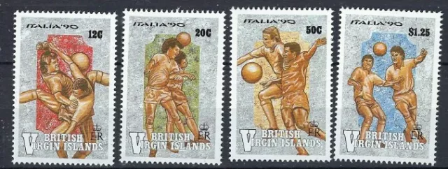 British Virgin Is 678-81 MNH 1990 Sports (an9896)