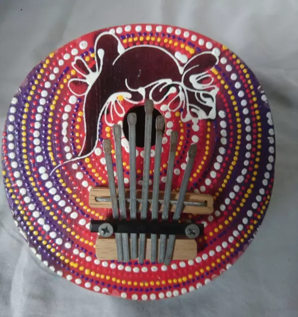 Karimba Kalimba Sanza Guitare ou piano a pouce en Noix de Coco, AUSTRALIE