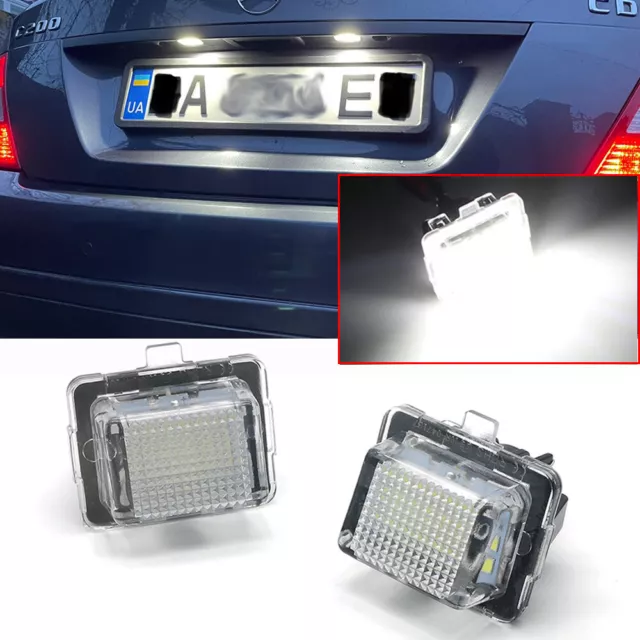 Illuminazione targa per Mercedes Benz Classe C W204 S204 W212 W221 S212 E220