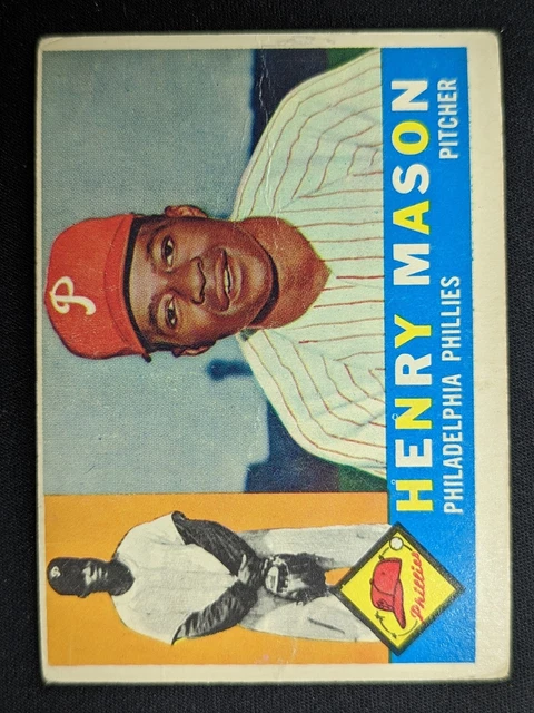 1960 Topps #331 Henry Mason   RC Philadelphia Phillies