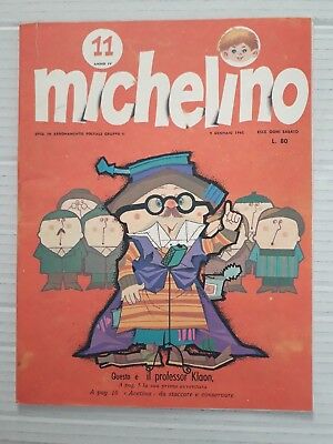Michelino n.11 anno 1965 Rivista per Bambini di Scienza Racconti Fumetto ecc.
