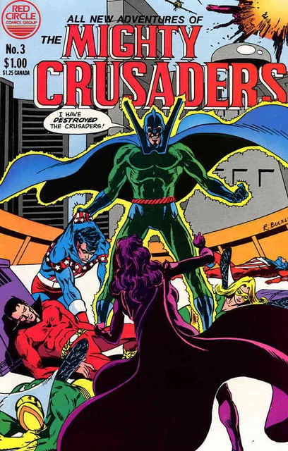 All New Adventures of the Mighty Crusaders #3 FN; Red Circle | we combine shippi