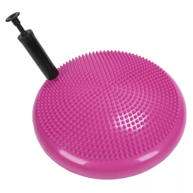 Balance Disc Cushion Mat Yoga Massage Ball Pad Training Ball(Pink ) ZZ1