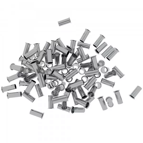 100 Pièce 6/12 Embout non Isolé 6mm ²/ 12mm EN6012 ELPROMET 0446