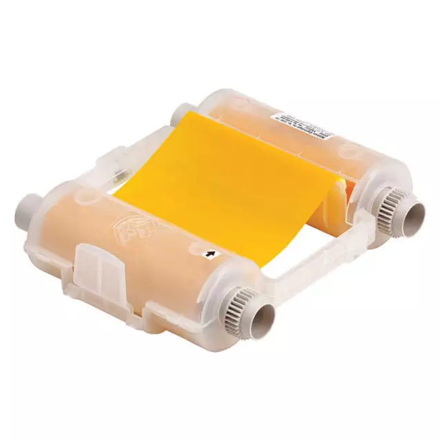 BRADY 76751 Ribbon Cartridge,Yellow,200 ft. L 3MU48 BRADY 76751