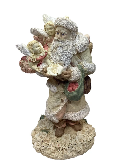 Vintage United Design LEGEND OF SANTA CLAUS Victorian Style Figurine Large