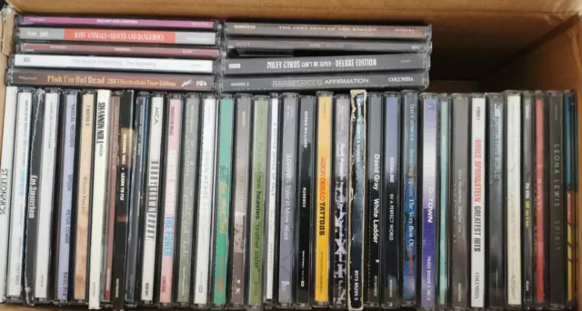 A Bulk Lot Of 45 Cds