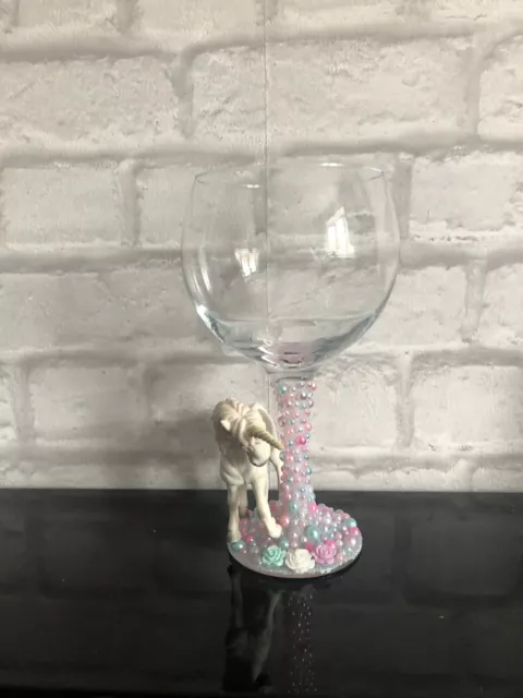 Beautiful Unicorn Figure Gin Glass Xx Mythical Xx Magical xx Large Ballon Glass