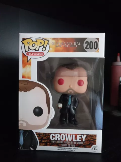 Funko Pop Supernatural Crowley with Red Eyes #200