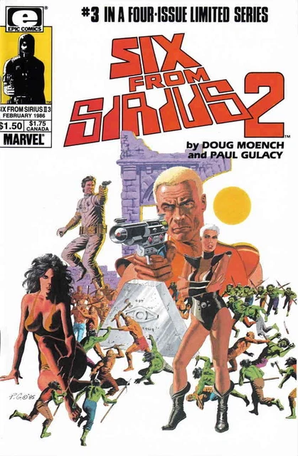 Six From Sirius 2 #3 VF; Epic | Doug Moench/Paul Gulacy - we combine shipping
