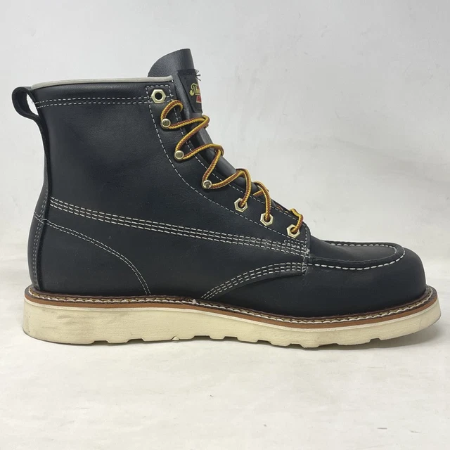THOROGOOD 814-5201 USA Made Men's 11Ee Brown Leather Lace Up Work