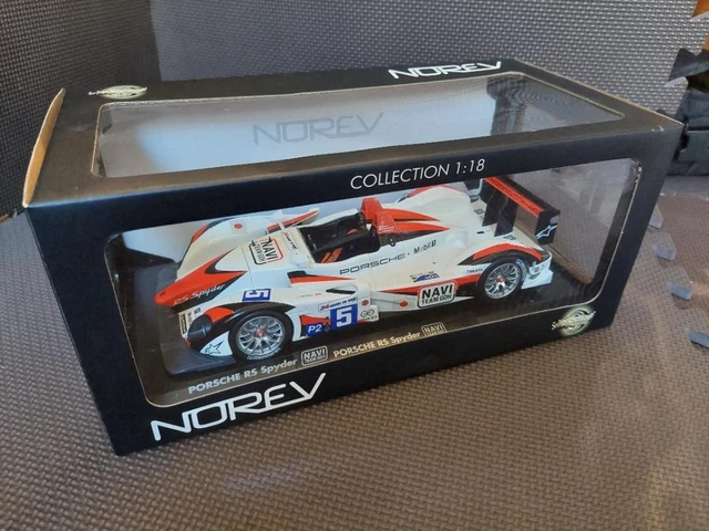 Porsche RS Spyder LMP2 #31 Team Essex C. Elgaard / J. Nielsen / K. Poulsen 24 Hours Of Le Mans 2008 Norev 1 18