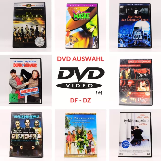 DVD Film | Anfangsbuchstabe "DF" bis "DZ" DVD Auswahl | Die Maske, Die Brücke,..