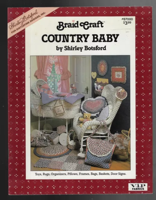 Trenza artesanal ~Country Baby~ de Shirley Botsford - Artículos trenzados para la habitación del bebé