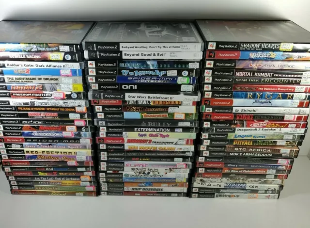 Sony Playstation 2 PS2 Games *PICK & CHOOSE Your Favorite!!!!!!!!!!!*