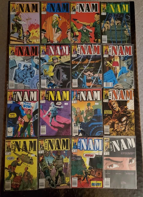 Lot (32) The NAM Marvel Comics #1-7,8-10,12,13,15-18,20-21,23-26,30-36,38,39,43 2