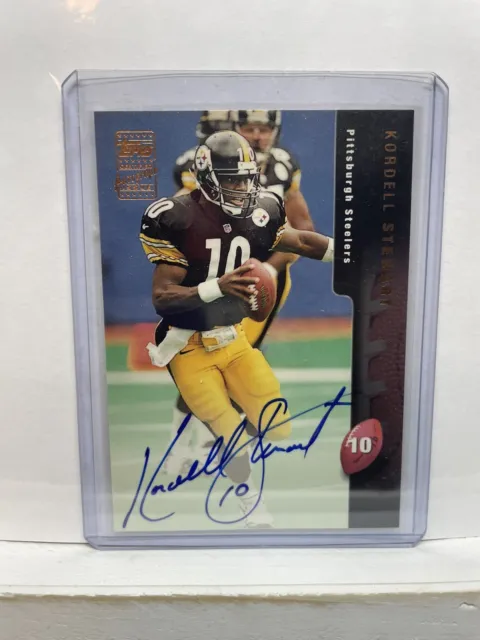 1998 Topps Certified Autograph Issue Kordell Stewart Auto Steelers Fast Ship #A5