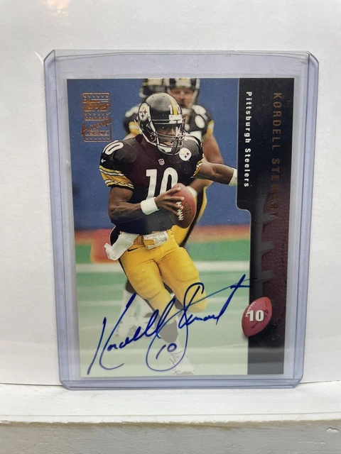 1998 Topps Certified Autograph Issue Kordell Stewart Auto Steelers Fast Ship #A5