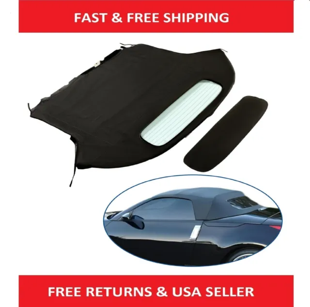 Convertible Vinyl Soft Top For Nissan 350Z 2003-2009 Heated Glass Window