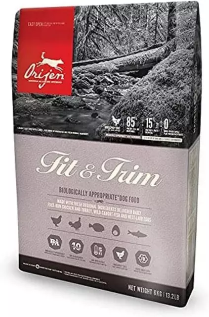 Orijen Fit & Trim 6 Kg Adulte Poulet, Dinde