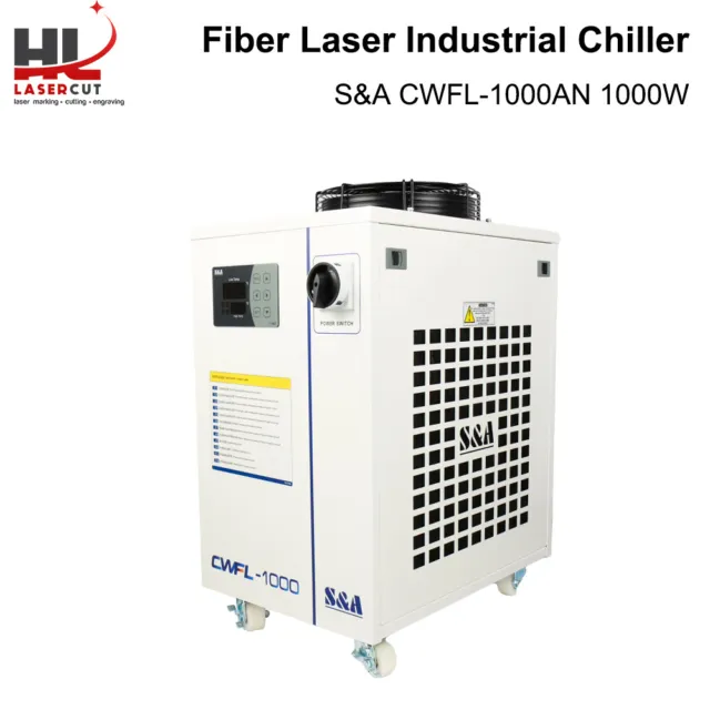 S&A CWFL-1000AN Fiber Water Chiller for 1000W Fiber Laser Cutting Machine