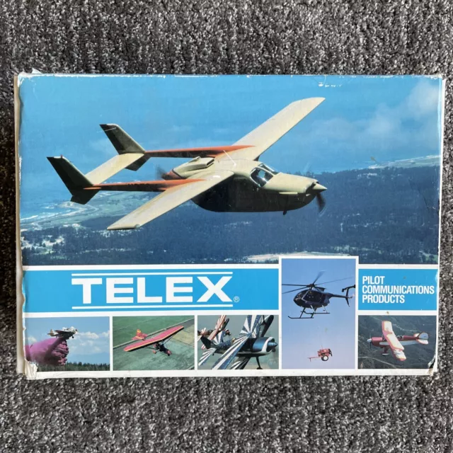 Telex Echelon 100 Aviation Headset Pilot Communication 2 Headsets 300535-000