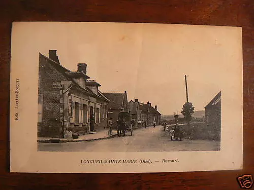 cpa 60 long saint marie rucourt animee