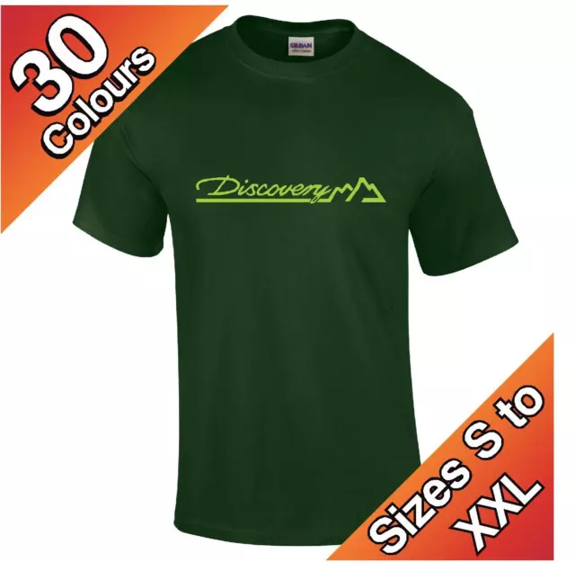 Discovery T-Shirt available in 30 colours, Cool 4x4 LandRover Humor Gift S - XXL