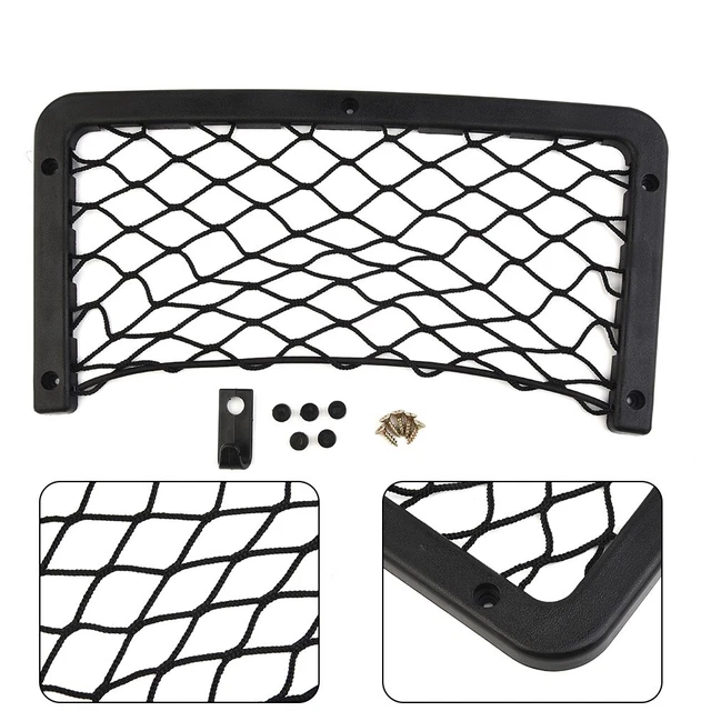 Filet De Rangement Avec Bande élastique - Pour Camping-car, Caravane, Bateau - Tailles S, M, L - Fixation Par Vis