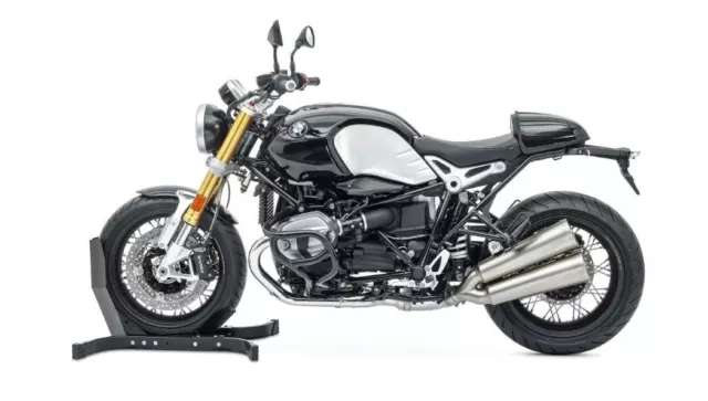 Codino vano portaoggetti sella monoposto per BMW R NineT 14-20 plastica nero