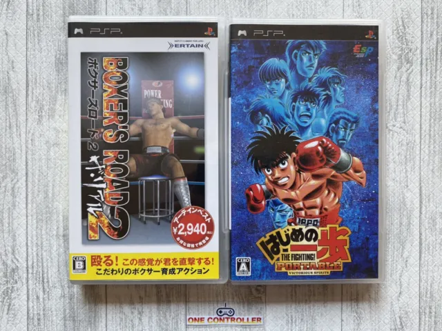 SONY PlayStation Portable PSP Boxers Road 2 & Hajime no Ippo Portable from Japan