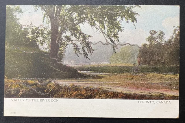 Postcard Toronto Valley Of The River Don  Ontario Canada