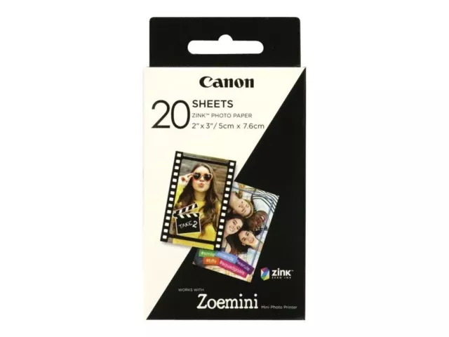 Canon ZP-2030 ZINK Paper 5 x 7,5 cm (20 Blatt) 3214C002 (4549292131352)