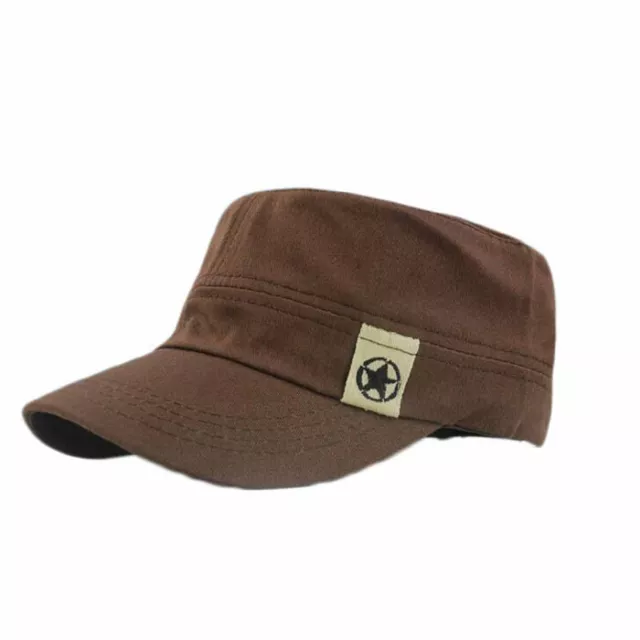 Cappello militare tetto piatto cadetto pattuglia cappello cespuglio baseball cappello CF