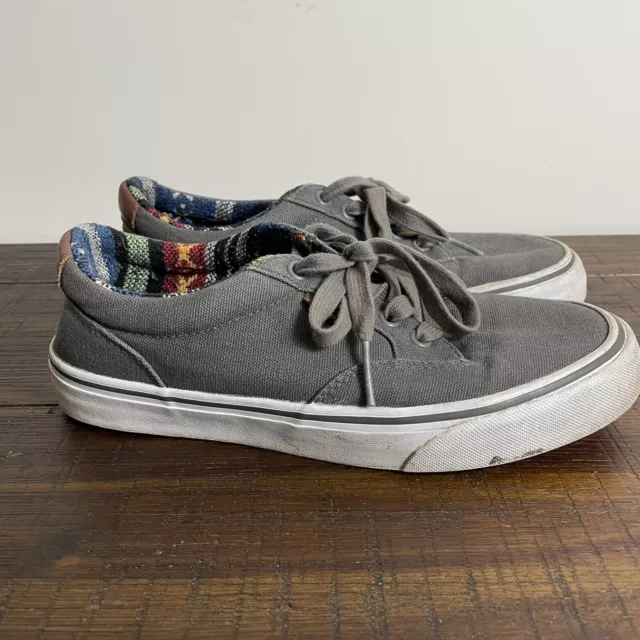 VANS Grey Off the Wall Men’s Casual Shoes Size AU 6 - FREE POSTAGE