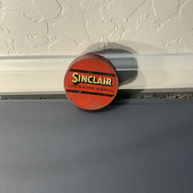 Sinclair Oil Can Typewriter Ribbon Can