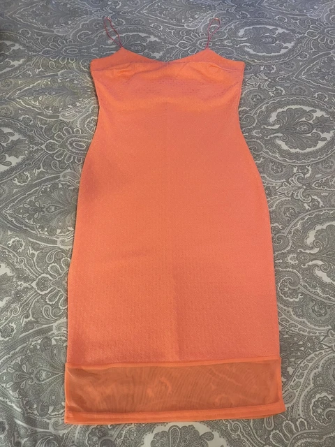 Abito arancione donna/ragazza River Island taglia 8