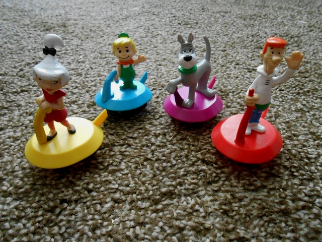 Kids Toys - Vintage 1990 - THE JETSONS - Wendys - 4 In Total! - RARE
