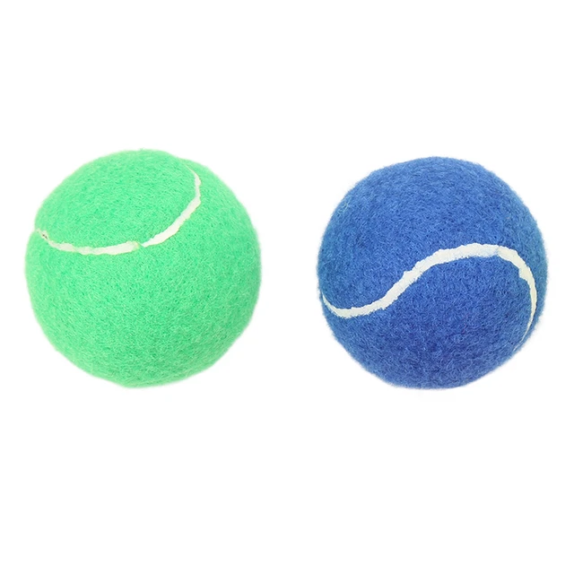 6Pcs Tennis Training Balls Multicolor Cashmere And Rubber Tennis Ball Set For Cl