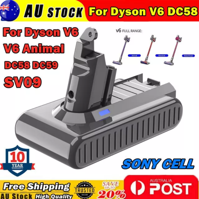 Replacement Charger for Dyson AC Adapter Dyson 21.6V Battery V6 V7 V8 DC58  DC59 DC61 DC62 SV03 SV04 SV05 SV06 Model# 205720-02 Dyson Charger for Dyson  Cordless Vacuum Cleaner 