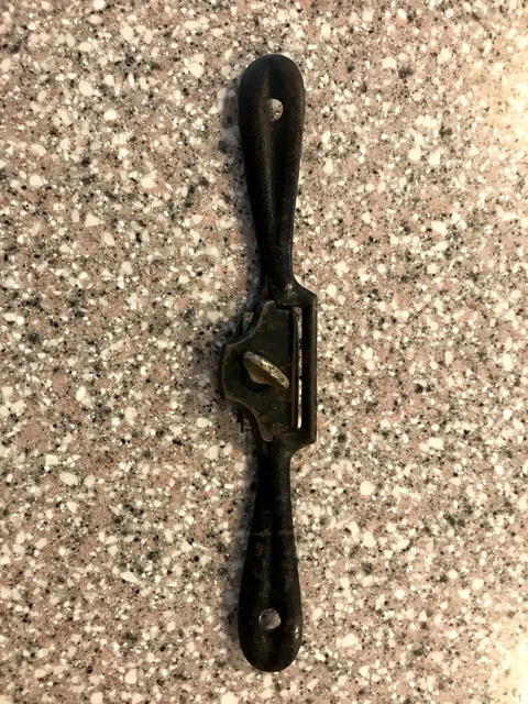Vintage Stanley No. 63 Spoke Shave Curved Bottom Woodworking Tool