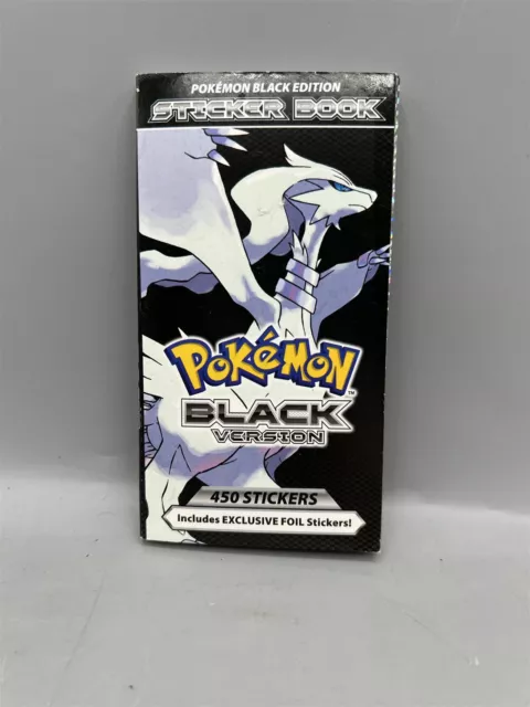 POKEMON BLACK VERSION 450 Sticker Book W/ Exclusive Foil Stickers Complete  $9.58 - PicClick AU