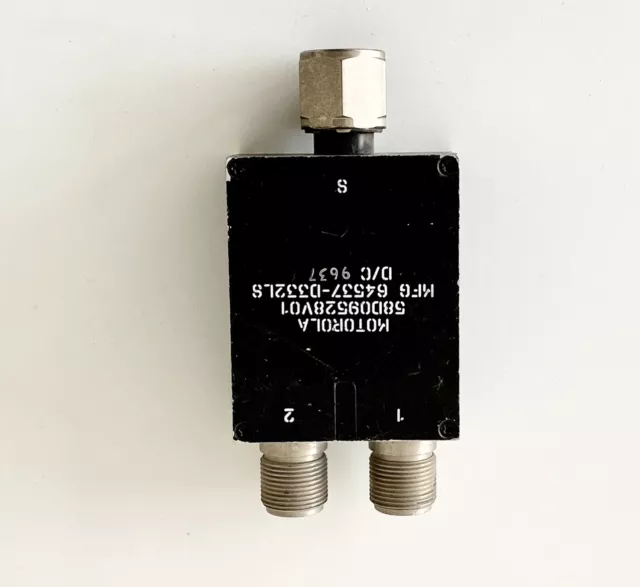 Motorola D332LS 2-Way RF Coax Leistungsteiler Stechzirkel Combiner
